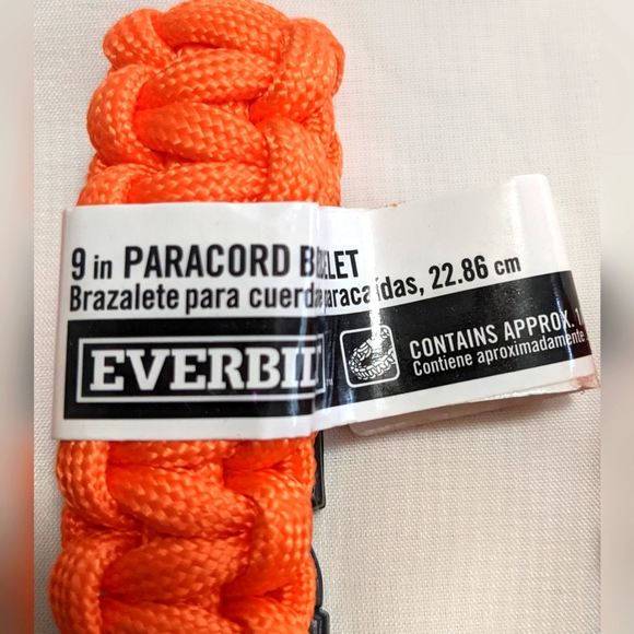 Everbilt 9 inch Paracord Emergency Survival Bracelets - Picture 2 of 5